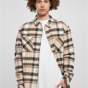Checked Mountain Shirt softseagrass/bottlegreen 3XL