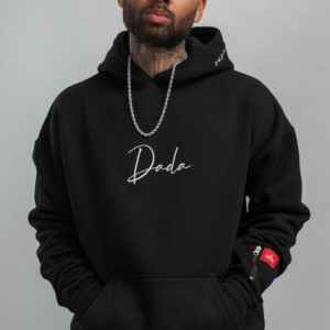 Dada Supreme Signature Logo Heavy Hoodie Black