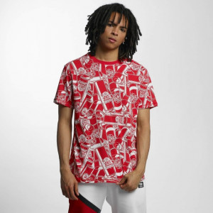 Ecko Unltd. Overwear / T-Shirt Spraypaint in red