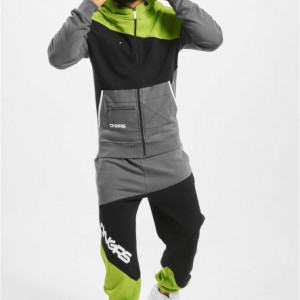 Tritop Sweat Suit black/limegreen 3XL