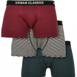 Boxer Shorts 3-Pack btlgrn/dkblu+bur/dkblu+wht/blk 3XL