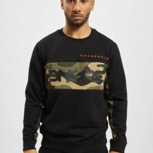 Dangerous DNGRS Men Pullover Panto in black