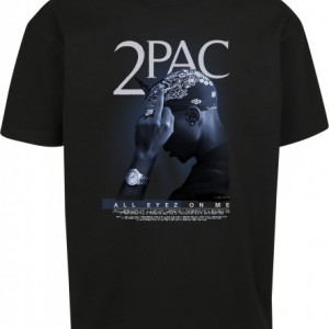 Tupac All F*ck the World 2.0 Oversize Tee black L