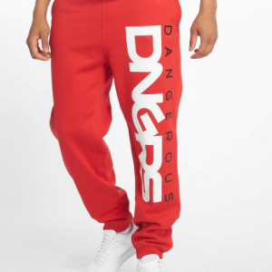 Dangerous DNGRS / Sweat Pant Classic in red