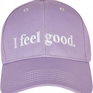 Feelin Good Curved Cap lavender/white one size