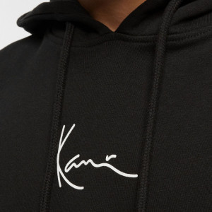 KARL KANI SMALL SIGNATURE HOODIE BLACK