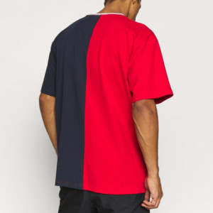 Karl Kani T-shirt College Block Tee red/navy/white