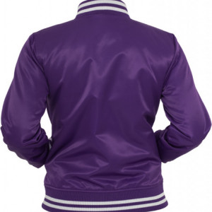 Ladies Shiny College Jacket
