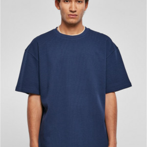 Oversized Waffle Tee darkblue 3XL