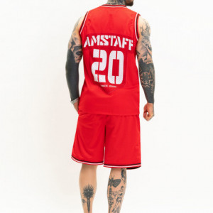 Amstaff Zito Mesh-Shorts - red