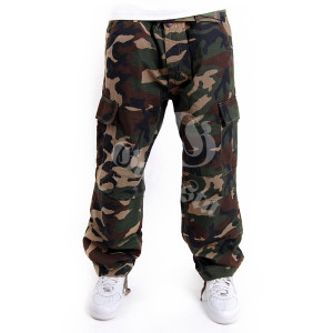 CAMOUFLAGE CARGO PANTS *