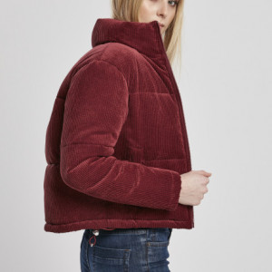 Ladies Corduroy Puffer Jacket