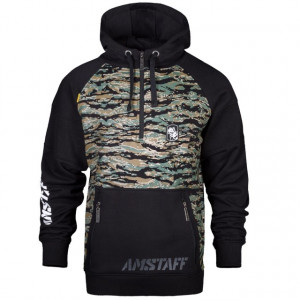 Amstaff Zervis Half Ziphoodie - camouflage