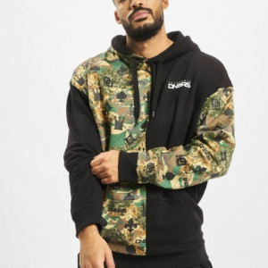 Dangerous DNGRS Half Crown & King Hoody Camouflage/Black
