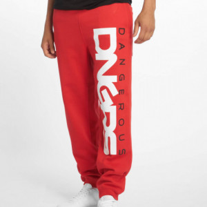 Dangerous DNGRS / Sweat Pant Classic in red