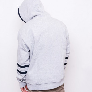 Karl Kani Sweatshirt Signature Block Hoodie grey/navy/white