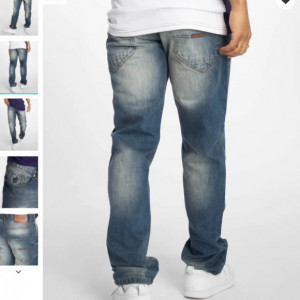 Rocawear Men Straight Fit Jeans TUE in blue