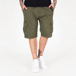 Amstaff Asutan Denim Shorts - olive