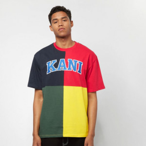 Karl Kani T-shirt Serif Block Tee navy