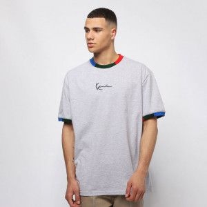 Karl Kani T-shirt Signature Ringer Tee grey/navy/green/red