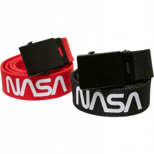 NASA Belt Kids 2-Pack black/red one size