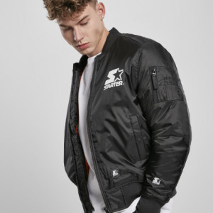 Starter The Classic Logo Bomber Jacket black L