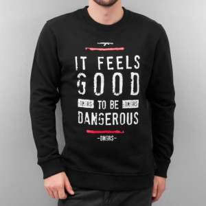 Dangerous DNGRS Overwear / Jumper It Feels Good in black*