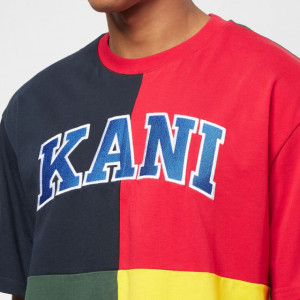 Karl Kani T-shirt Serif Block Tee navy