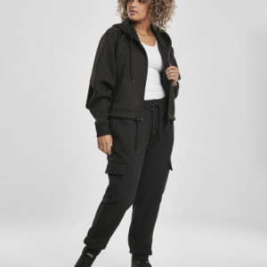Ladies Cargo Sweat Pants black 3XL