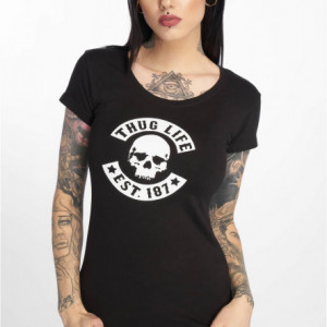 Thug Life Queen T-Shirt black 3XL