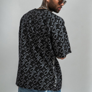 Dada Supreme All Over T-Shirt Black