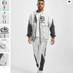 Ecko Unltd. Men Suits Big Logo in grey