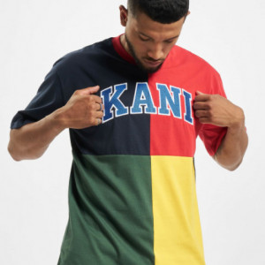 Karl Kani T-shirt Serif Block Tee navy