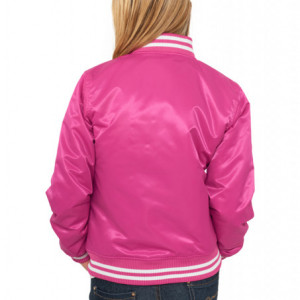 Ladies Shiny College Jacket