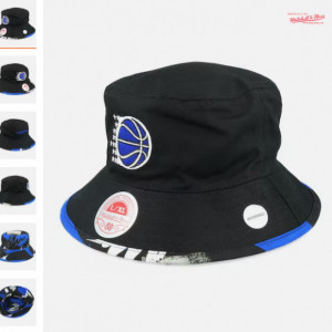 Mitchell & Ness Orlando Magic Hyper Bucket black REVERSIBILE