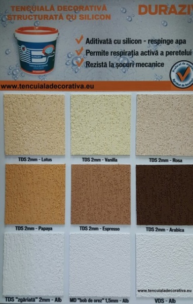 Duraziv Standard cu Silicon cu efect de perlare a apei 25kg