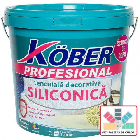 Tencuiala decorativa siliconica KOBER 25KG