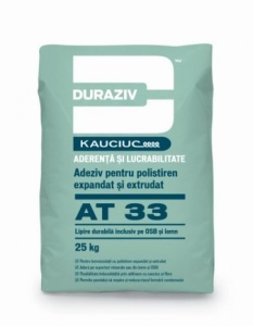Adeziv pentru polistiren DURAZIV AT 33 IARNA