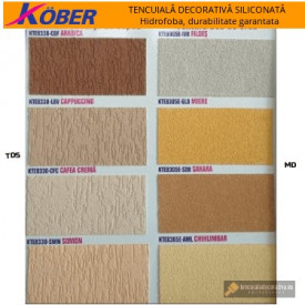 TENCUIALA DECORATIVA SILICONATA KOBER PROFESSIONAL 25KG