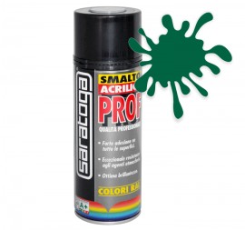 Spray email lucios SMALTO acrilic profesional VERDE MUSCHI RAL6005 - 400ml