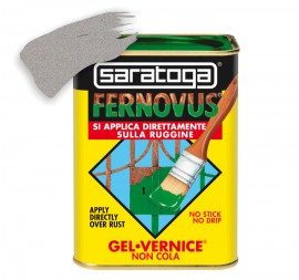 Vopsea gel FERNOVUS metalizata - 750ml - culoare gri medieval