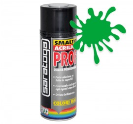 Spray email lucios SMALTO acrilic profesional VERDE SMARALD RAL6001 - 400ml