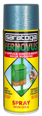 Spray vopsea gel FERNOVUS metalizat - 400 ml - culoare grafit antichizat