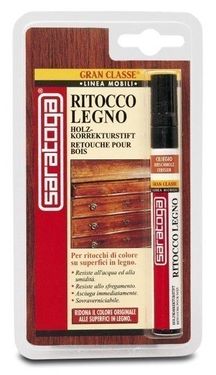 Marker retus lemn culoare WENGE - pachet 12 markere