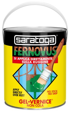 Vopsea gel FERNOVUS metalizata - 2.5 L - culoare gri