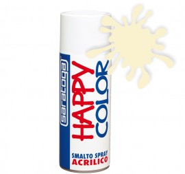 Vopsea spray "HAPPY COLOR" acrilic ALB SMANTANA 400ml