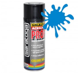 Spray email lucios SMALTO acrilic profesional ALBASTRU DESCHIS RAL5012 - 400ml