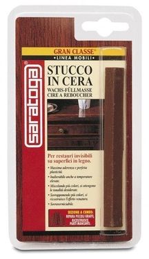 Chit din ceara pt. reparare lemn "GRAN CLASSE" nuanta TEAK - blister