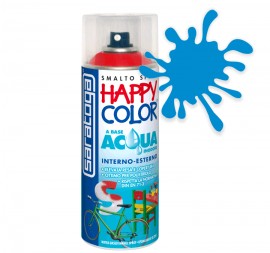 VOPSEA SPRAY "HAPPY COLOR AQUA" PE BAZA DE APA ALBASTRU DESCHIS RAL 5015 - 400ml