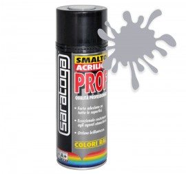 Spray email lucios SMALTO acrilic profesional GRI ARGINTIU RAL7001 - 400ml